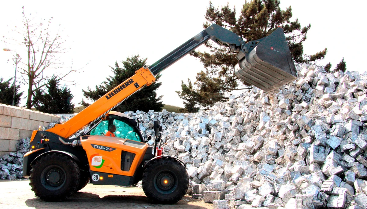 Ambigroup confia na gama máquinas Liebher para os seus projetos de Reciclagem
