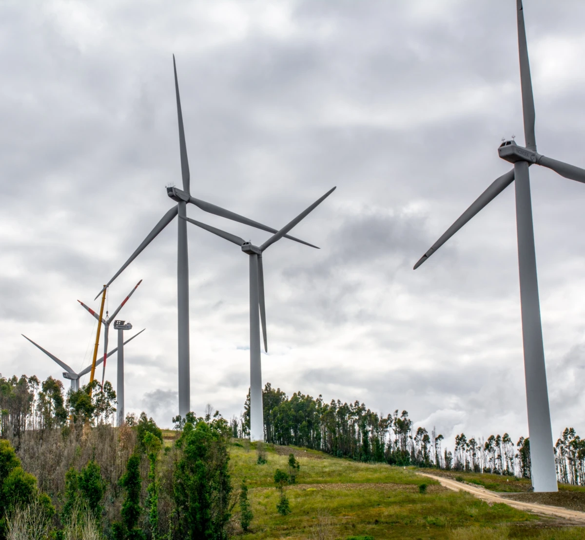 The Lagoa Funda Wind Farm, in Vila do Bispo, was the first to be dismantled in Portugal.